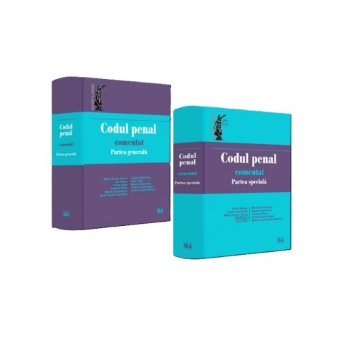 Pachet Codul penal comentat. Partea generala si Partea Speciala 2025 - Ilie Pascu