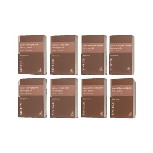 Pachet Sinteze de drept penal si procedura penala Editia 6 2025 - Mihail Udroiu