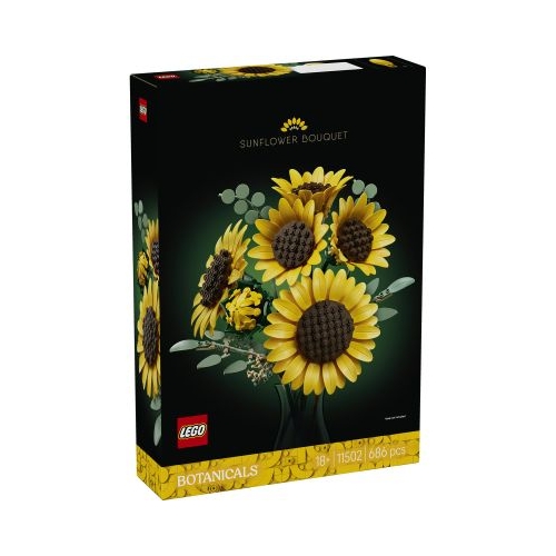 LEGO Botanicals. Buchet de floarea soarelui 11502 686 piese