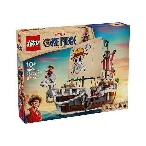 LEGO ONE PIECE. Corabia de pirati Fasneata Merry 75639 1376 piese