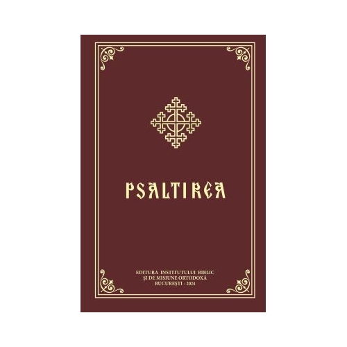 Psaltirea format mare brosat