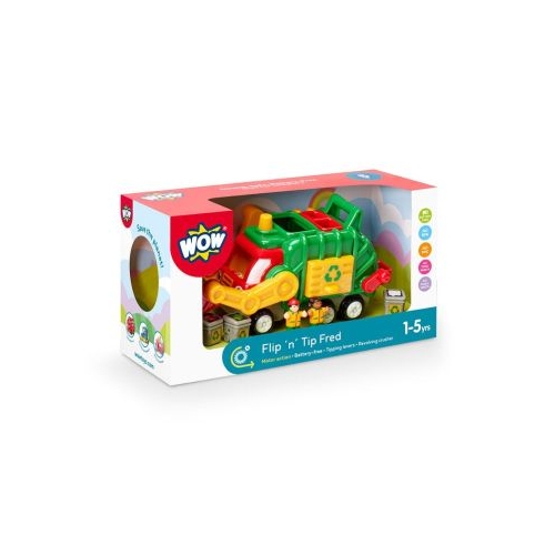Jucarie pentru copii Camion basculanta Flip n Tip Fred WOW Toys