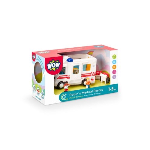Jucarie pentru copii Ambulanta Robins Medical Rescue WOW Toys