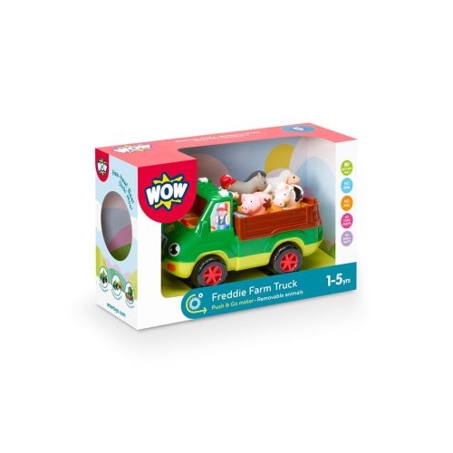 Jucarie pentru copii Camion de ferma Freddie Farm Truck WOW Toys