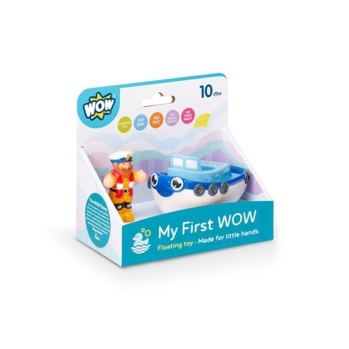 Jucarie de baie Prima mea barca My First WOW Tug Boat Tim WOW Toys