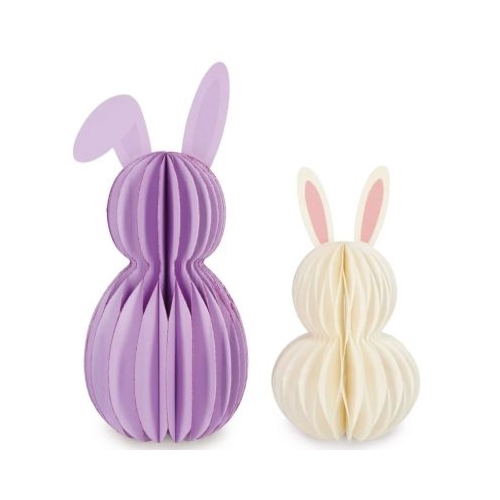 Set 2 iepurasi pliabili Paste Fericit Iepuras Legami