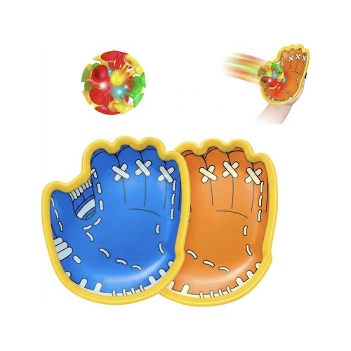 Manusi Baseball plastic  mingi cu ventuze 22 bucset