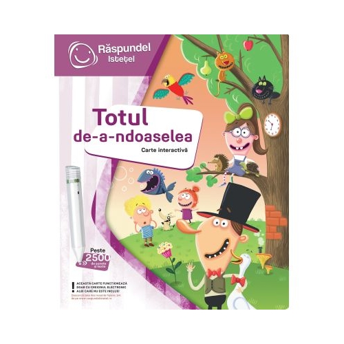 Raspundel Istetel, Carte interactiva Totul de-a-ndoaselea