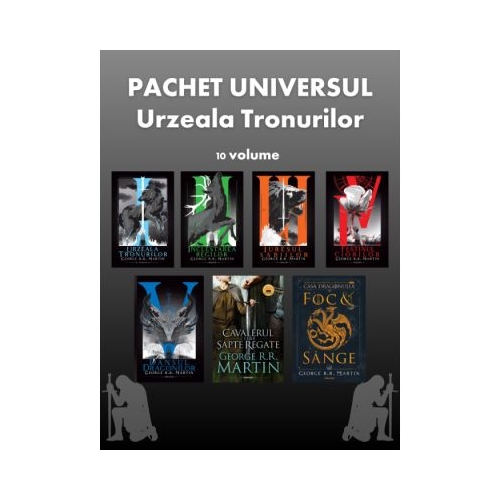 Pachet Universul Urzeala Tronurilor 10 vol. - George R. R. Martin
