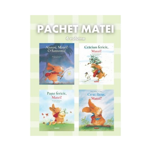 Pachet Aventurile lui Matei 4 vol. - Brigitte Weninger, Eve Tharlet