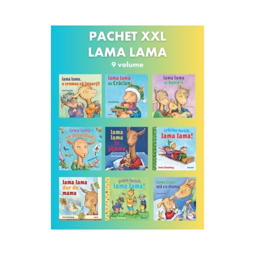 Pachet Lama Lama XXL 9 vol. - Anna Dewdney