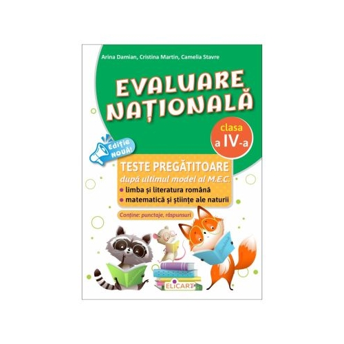 Evaluare Nationala. Clasa a 4-a. Teste pregatitoare. Editia 2026 - Arina Damian