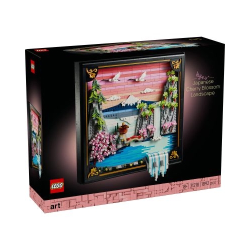 LEGO Art. Peisaj cu flori de cires japonez 31218, 1892 piese