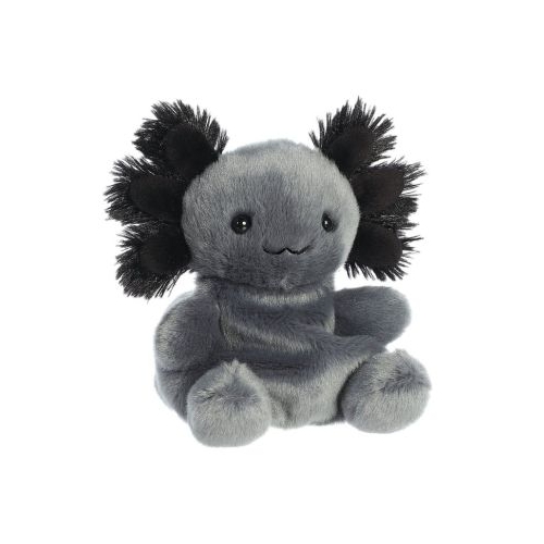 Aurora Palm Pals, jucarie de plus de tinut in palma, Axolotl negru, 13 cm