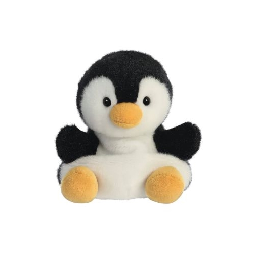 Aurora Palm Pals, jucarie de plus de tinut in palma, Pinguin, 13 cm