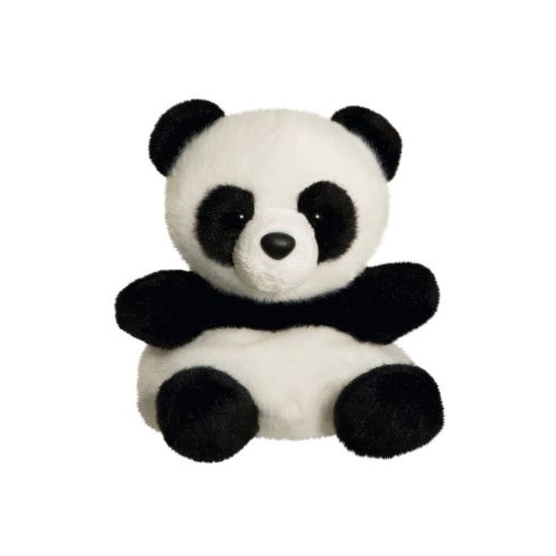 Aurora Palm Pals, jucarie de plus de tinut in palma, Urs panda, 13 cm