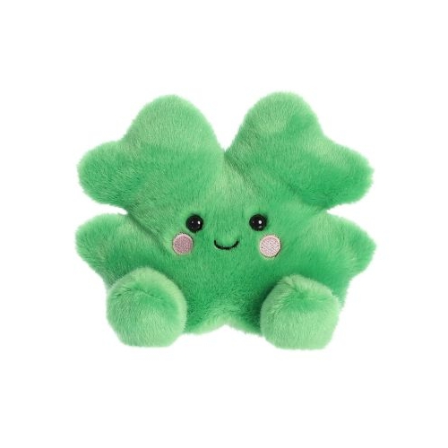 Aurora Palm Pals, jucarie de plus de tinut in palma, Trifoi cu patru foi, 13 cm