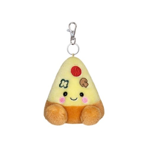 Aurora Palm Pals, jucarie de plus tip breloc, Felia de pizza, 10 cm