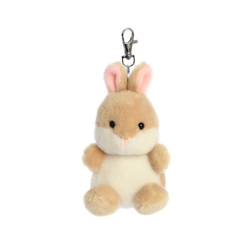 Aurora Palm Pals, jucarie de plus tip breloc, Iepuras, 10 cm