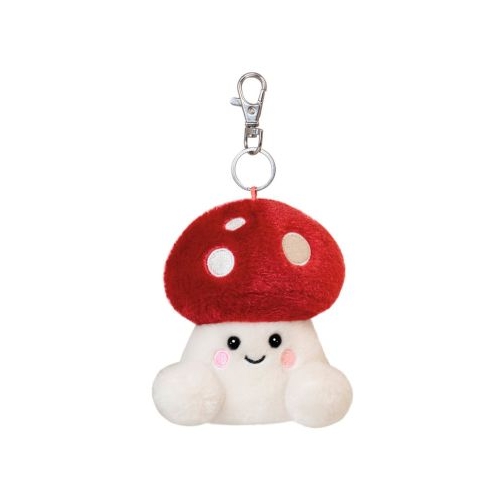Aurora Palm Pals, jucarie de plus tip breloc, Ciuperca, 10 cm