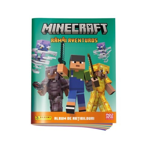 Album de abtibilduri Minecraft