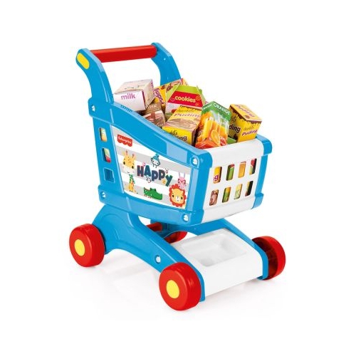 Fisher Price - Carucior cumparaturi, 49x41x29 cm - Dolu