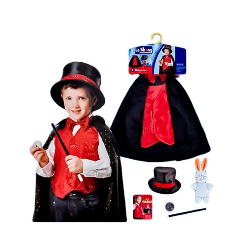 Costum Magician, cu accesorii