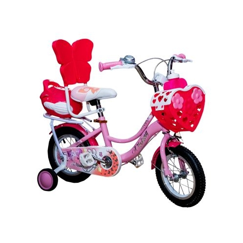 Bicicleta copii, nr. 12, roz