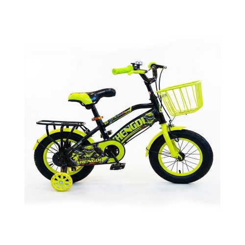 Bicicleta copii, nr. 14, galben
