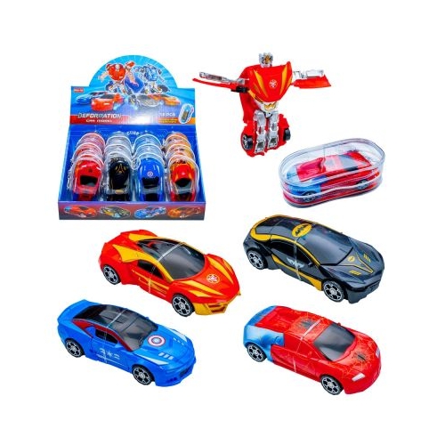 Roboti transformabili, 7.5x5.5x14.5 cm, 12 buc/display