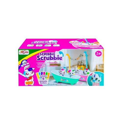 Set creativ, Animalute care pot fi desenate si spalate