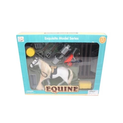 Figurina calut + accesorii