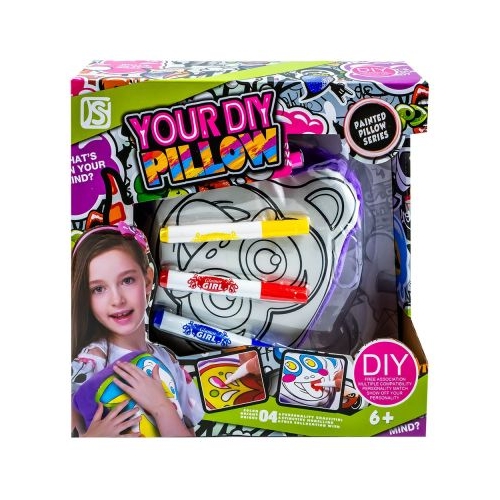 Set creativ, Perna de colorat + carioci