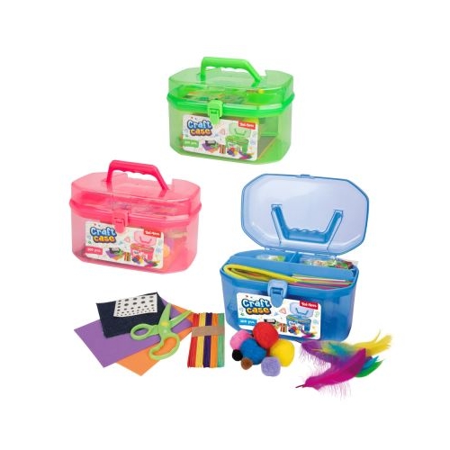 Servieta cu accesorii craft, 200 piese/set - Toi-Toys