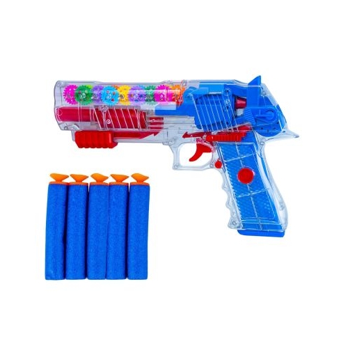 Pistol + gloante burete