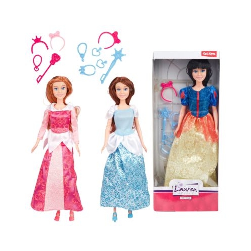 Papusa printesa, cu accesorii - Toi-Toys