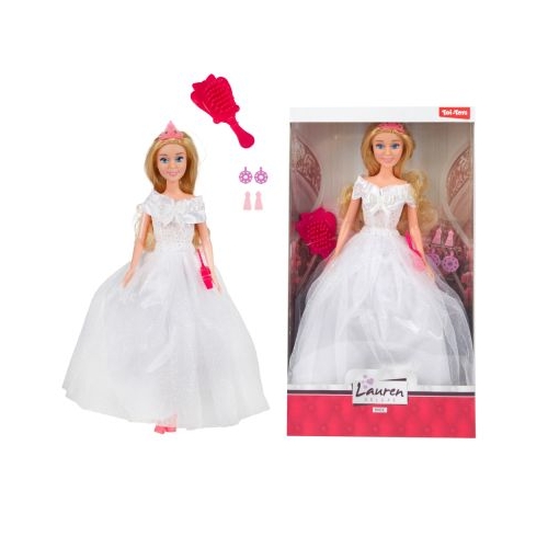 Papusa mireasa, cu accesorii - Toi-Toys