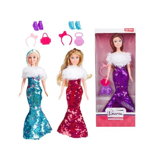 Papusa cu accesorii - Toi-Toys
