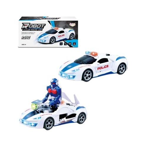 Robot transformabil, Supercar, cu baterii