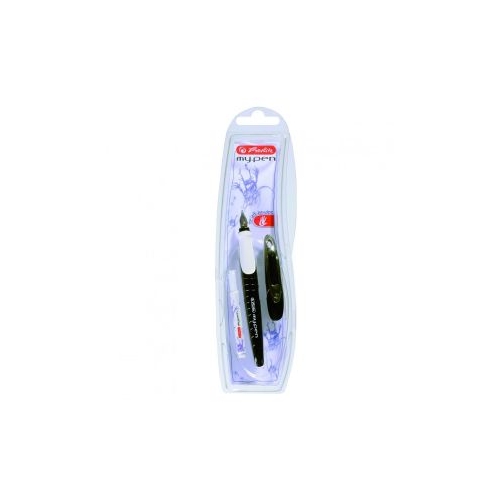Stilou My.Pen penita L negru|alb - blister