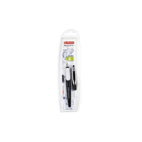 Stilou My.Pen penita L alb|negru - blister