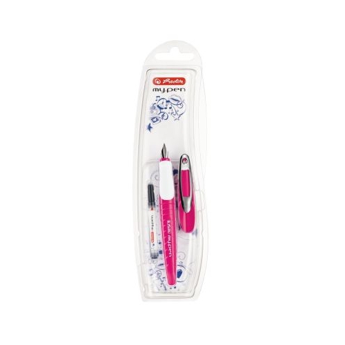 Stilou My Pen, penita M, roz/alb - blister