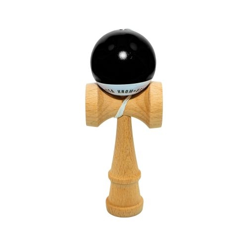 Kendama din lemn PKU, negru