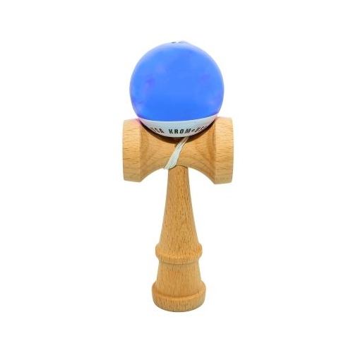 Kendama din lemn PKU, bleu