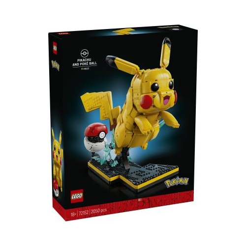 LEGO Pokemon. Pikachu si Poke Ball 73152, 2050 piese