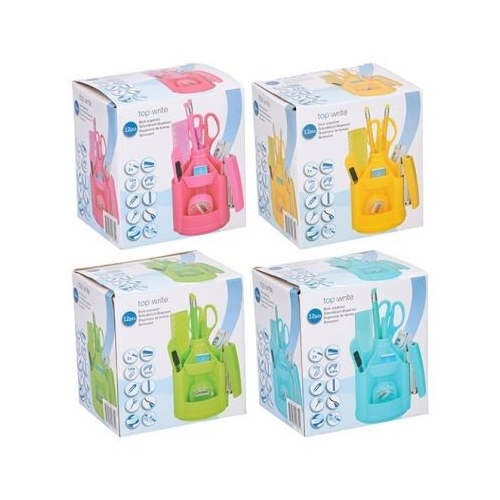 Desk organizer 10x10x13, 4ass