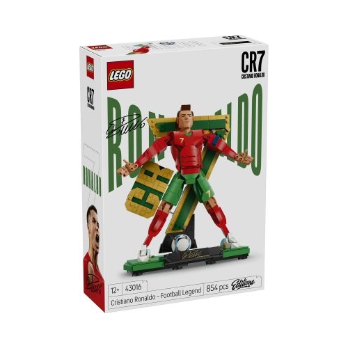 LEGO Editions. Cristiano Ronaldo Legenda a fotbalului 43016, 854 piese