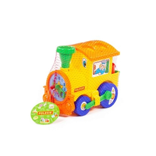 Locomotiva educativa+forme, 22x14x18 cm, Cavallino