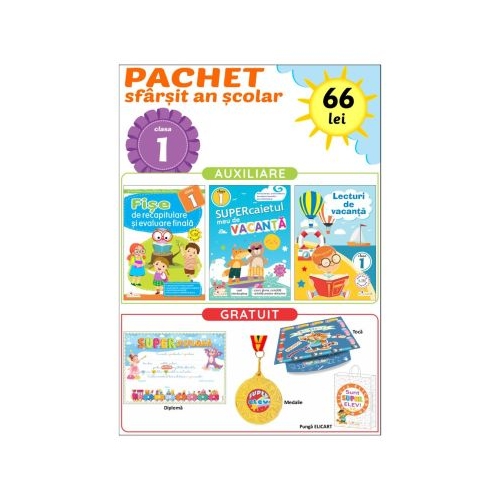 Pachet PROMO sfarsit de an scolar clasa 1