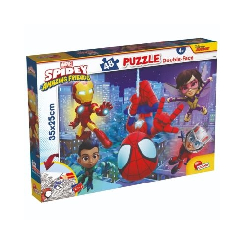 Puzzle Marvel Spidey 2 in 1, 48 piese LISCIANI